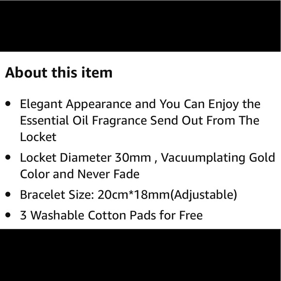 NRFB Essential Oil Diffuser Bracelet Vacuum Plated - Picture 8 of 8